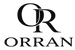 The black ORRAN logo with a stylized interlocking 'OR' monogram above the brand name, centered on a plain white background.